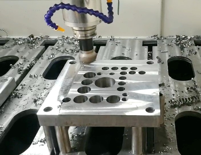 High Speed CNC Plate Drilling Tapping And Milling Machine For Tube Sheet Metal Flange