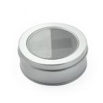 Round Metal Box with Printing Logo for USB Flash Drives