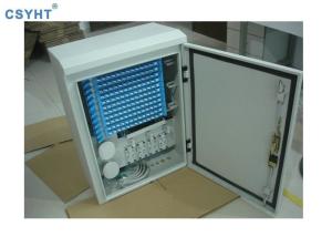 Quality 144 Fibers Anti Erosion Outdoor Optical Cabinet 12C Modular Fiber Splice Tray wholesale