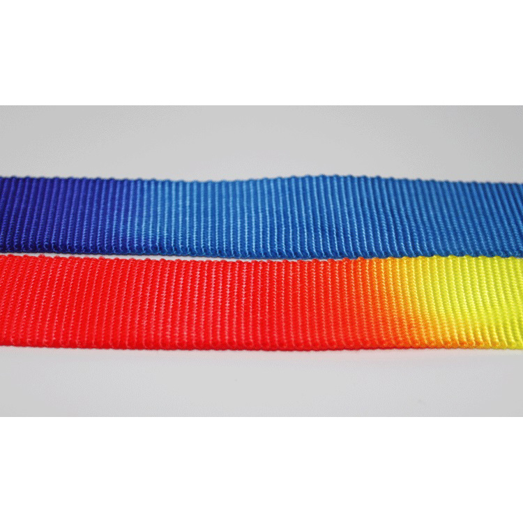 Blue 3cm Polyester Polypropylene Webbing For Dog Collars High Strength