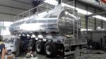 Large Fuel Delivery Truck Palm Oil Tank Transport Trailer 45,000 Liters 35 Ton