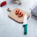 Kitchen Household 32x20cm Batural Wood Cutting Board With Handle
