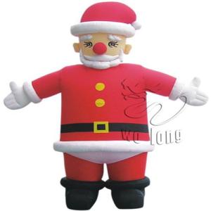 Quality Inflatable advertising cartoon / inflatable Santa Claus wholesale