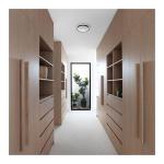 High End Melamine Baseboard Wardrobe Closet for Luxury Hotel Villa Apartment