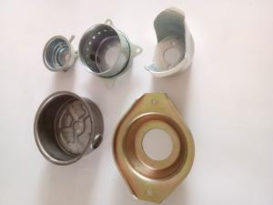 Quality Deep Drawn Metal Stampings , Sheet Metal Auto Parts ISO2768mm Tolerance wholesale