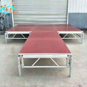 Quality Outdoor Stage Design Movable Truss Stage Aluminum Leg Stage Platform wholesale