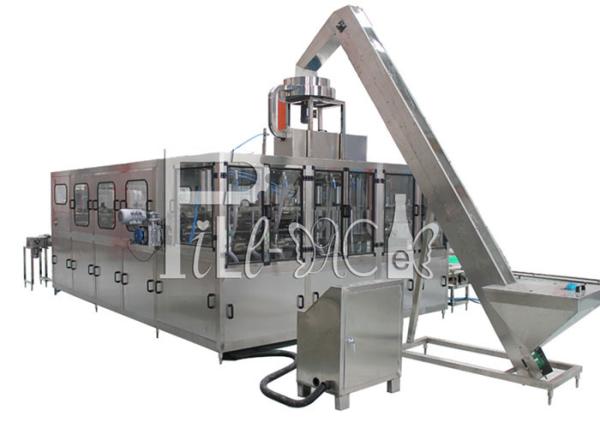 3 / 5 Gallon / 20L Bottle Water Rinsing Filling Capping Equipment / Plant /