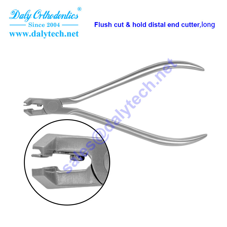 Flush cut and safety hold pliers of orthodontic appliance from dental solutions