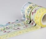 Personal Letter Decoration Promotional Gift Flower Washi Paper Tape for