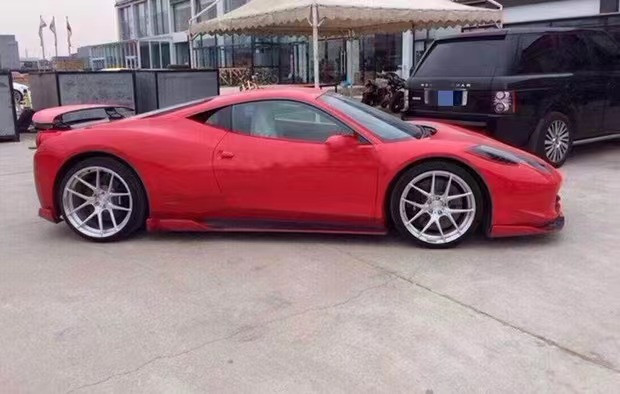 For Ferrari 458 Carbon Fiber Body Kit 458 Carbon Fiber Front Lip Diffuser Spoiler Body Kit
