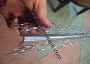 Quality 50cm Wing Galvanised Angle Bead 0.7-0.8mm Thickness 0.5-3m Length For Stairs wholesale