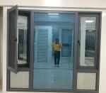 Anodized Finished Aluminum Swing Window Customized Aluminum Casement Windows