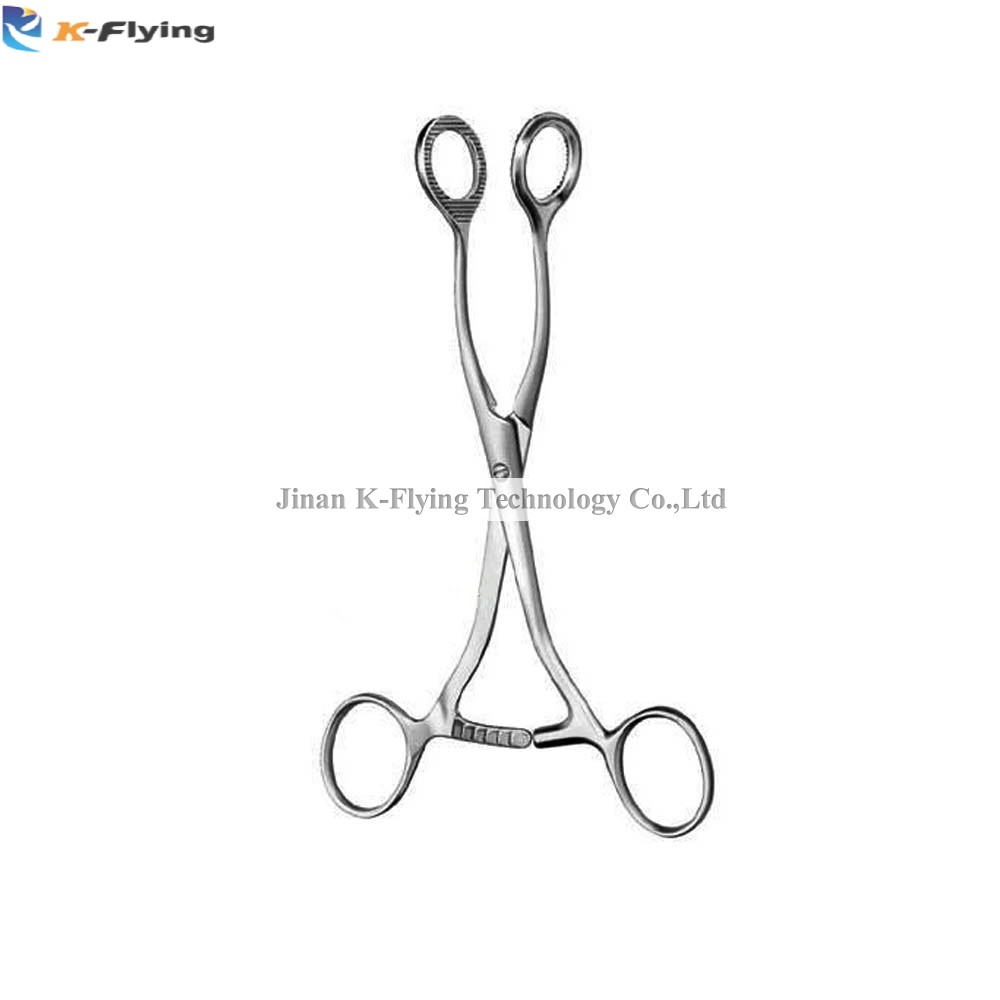 Hospital Surgical 201 304 Stainless Steel Tongue Holding Forceps Medical