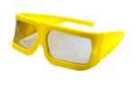 Big Size Linear Polarized 3D Glasses , Movie Theater 3D Glasses