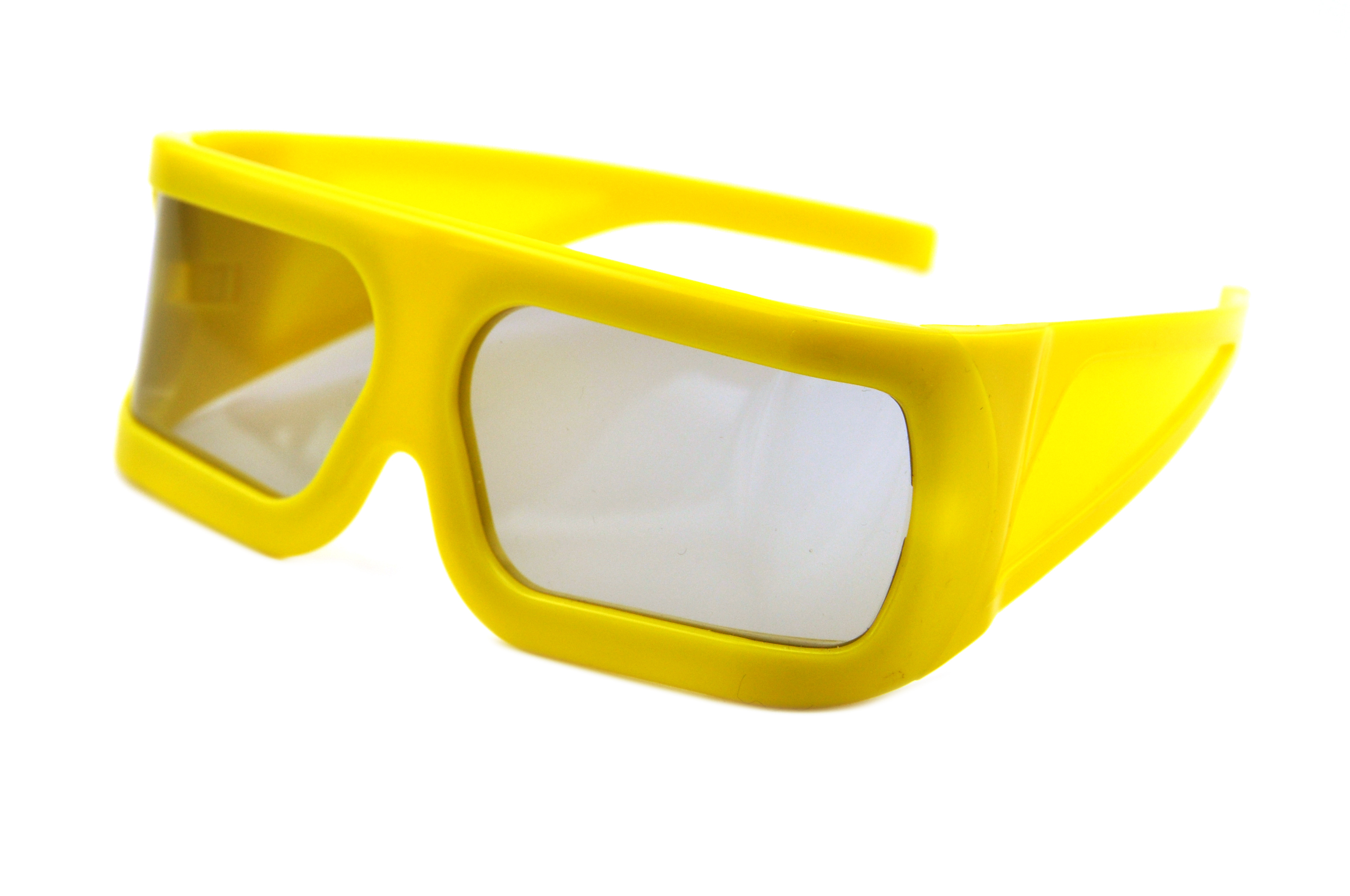Big Size Linear Polarized 3D Glasses , Movie Theater 3D Glasses