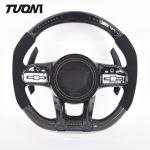 PU Leather Mercedes Oem Steering Wheel Carbon Fiber W204 Amg