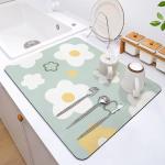 Stocked Kitchen Counter Dish Tools Dustproof Anti-Slip Eco-Friendly Quick Drying