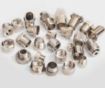 CNC Lathe Parts Standard Brass Thumb Nut M12 Round Knurling Lock Kep Nuts