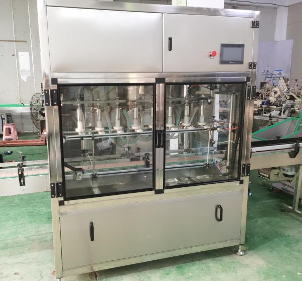 Monoblock 1L Automatic Vinegar Vacuum Liquid Filling Equipment Bottle Filler