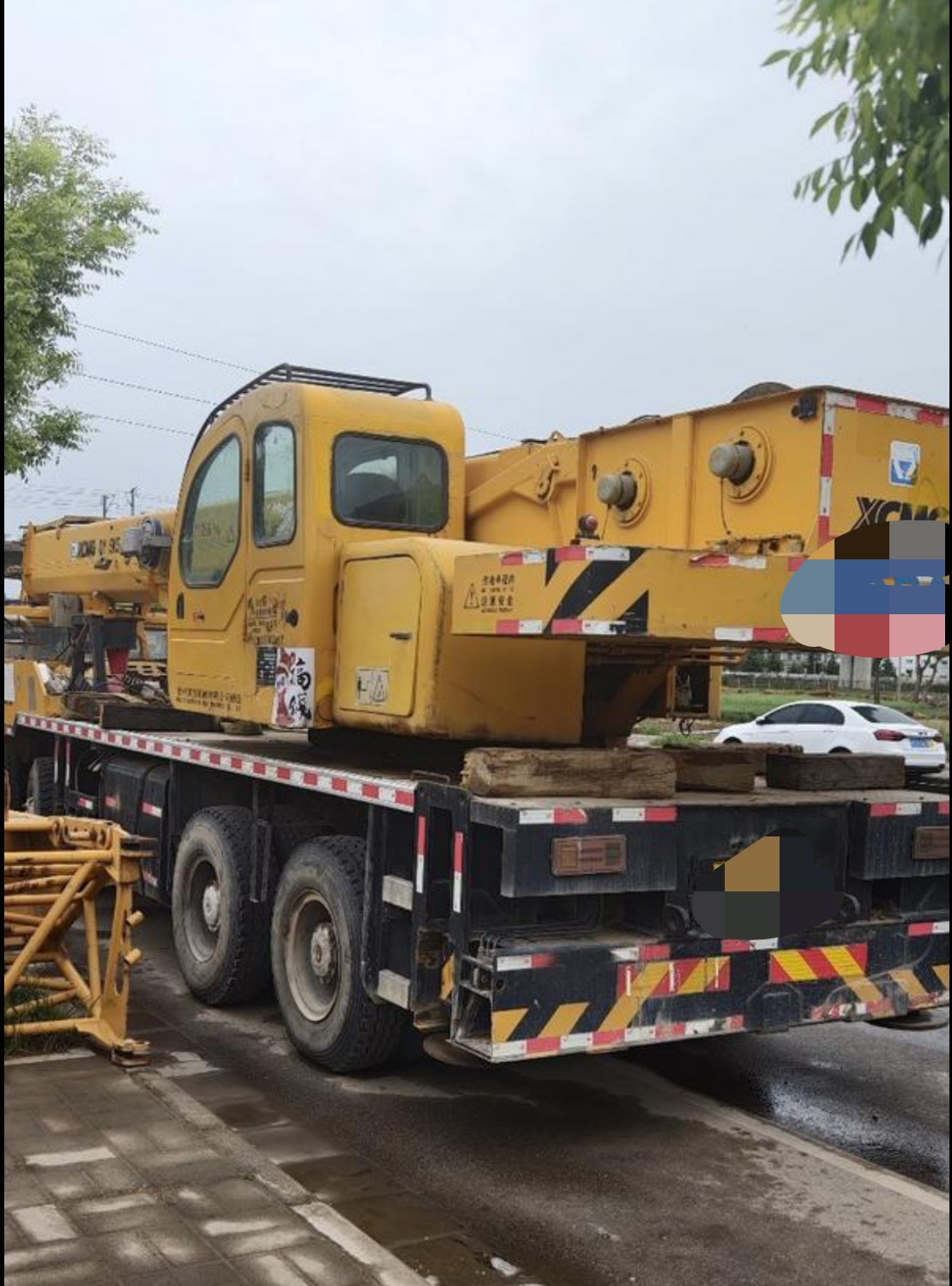 Five-Arm Crane Jib QY35K5 2014 Years XC MG Mobile Crane 35tons for Heavy-Duty Construction Projects