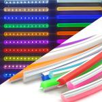 12v/24v/120v/240v LED Neon Strip Cuttable Pink/Blue Silicon for DIY Christmas
