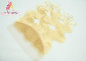 Quality Virgin 613 Blonde Hair Weave Body Wave Frontal No Shedding And No Tangle wholesale