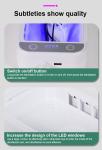 99.9% Kill Bacteria Mobile Phone Disinfection Box Esterilizadora Telefono UV
