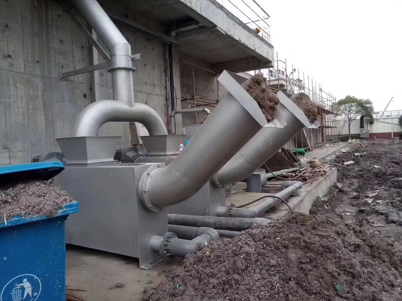 Carbon Steel Sludge Press Machine Sewage Pretreatment