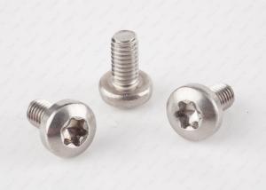 Quality Marine Grade White Stainless Steel Screws , Industrial Round Head Screws wholesale