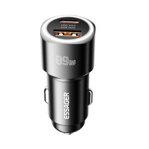 Quality ESSAGER ES-CC16 Series USB A+USB C Cell Phone Quick Charge Car Charger Outlet wholesale