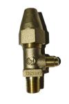 Good Stability Refrigeration Charging Valve / Condenser Safety Valve Low Fluid