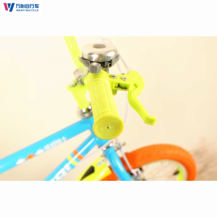 NO Foldable Childrens Training Wheel Bikes Purple 16 Inch Kids Bike OEM