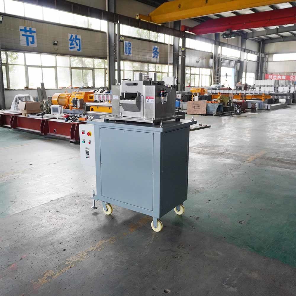 Industrial Stainless Steel Plastic Extruder Pelletizer for cutting plastic strips