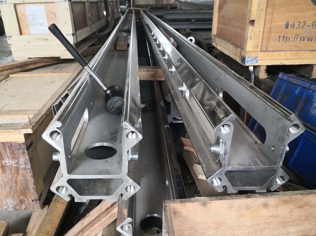7250mm Aluminium Extruded Profiles Long Tf500 Feed Beam HYASVFB7020
