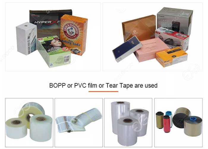 Medicine Box Cellophane Wrapping Machine