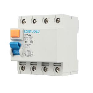 China Sontuoec 125A 6KA Residual Current Circuit Breaker on sale