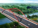 ISO9001 Certified Steel Truss Bridge Construction Long Life Steel Frames