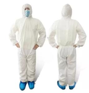 Quality Cleanroom Disposable Protective Suit , Breathable Disposable Coveralls wholesale