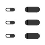 Patented Protect Privacy Plastic Webcam Cover With Cam Blocker Logo