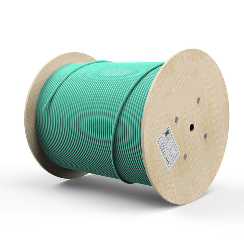 GJFJV Turquoise Sheath Tight Buffered Indoor 0M3-150 Multimode Fiber Cable