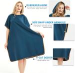 Excellent OEM Experience Microfiber Poncho Beach Surf Poncho Swimming Hooded