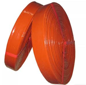 Quality Silicone Rubber Coated Fiberglass Cable Sleeve Thermal Protection Fire Sleeve wholesale