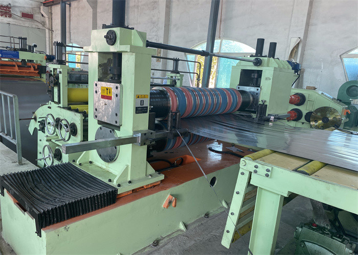 Automatic High Speed Metal Slitting Line Stainless Steel Coil Slitting Machine 0.3-3 X 1600
