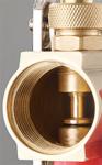 6101 Polished Brass Water Distribution Manifolds w/ anti-sediment sealing bases