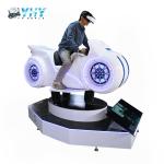 White Motor Bike Simulator Arcade Game Machine 9D VR Motorcycle Simulator
