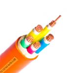 450V / 750V Mineral Insulated Cable Copper 5 Cores Explosion Proof For Mining