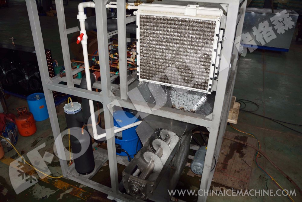 1 Ton Cube Ice Machine For Cold Drinks Edible Ice Customized
