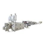 Small Diameter Corrugated Technology 120kW Corrugated Pipe Extrusion Equipment