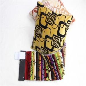 Quality Shrink - Resistant Patterned Microfiber Fabric Upholstery Plush Fabric wholesale