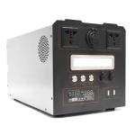 1500W Portable Power Bank Station, Portable 220v Outdoor Power Station Inverter